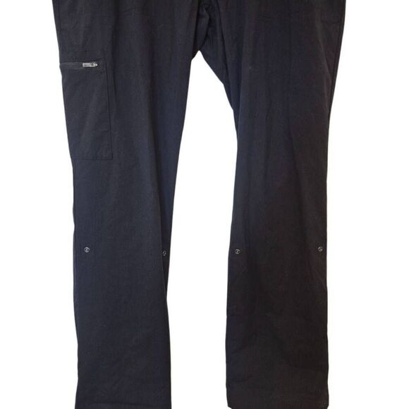 Columbia Women's Black Nylon/Spandex Climber Canyon Roll Up Pants NEW - Picture 6 of 16